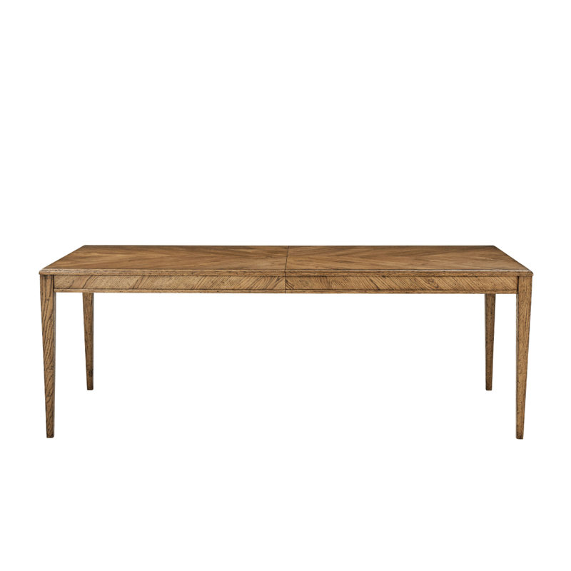 NOVA Extendable Solid Oak Dining Table, Dawn