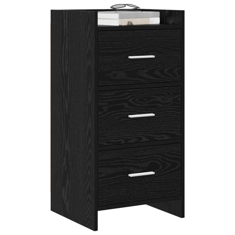 40 cm W Sideboard, Black Oak