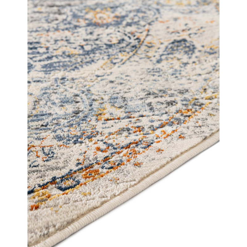 Oriental Indoor Rug, Round 5'1"