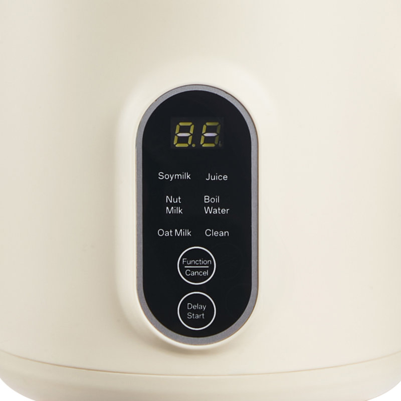 6-In-1 Nut Milk Maker, 20 Oz Soy Milk Maker Machine With 6 Blades, For Homemade Oat, Nut, Soy, Juice, Plant-Based And Non Dairy Beverages With High-Temp Self-Cleaning, Boil Water, 12-Hour Delay