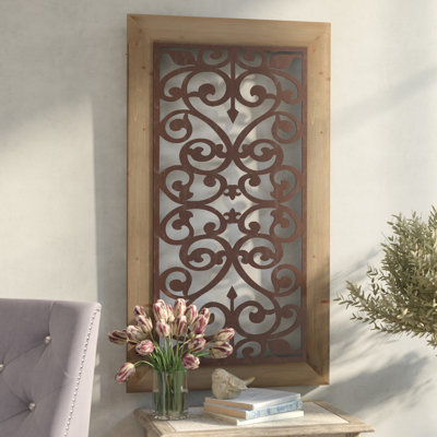 Leslie Plants & Flowers Wall Decor on Solid Wood