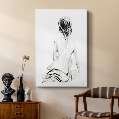 Impressionniste, nu doux I - galerie Cavas tendue sur mesure