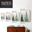 Impression encadrée Winter Washed Coppice II - bois massif-3180061-3180063