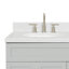 Meuble-lavabo sur pied simple 36 po avec plateau en quartz Abell-94003801