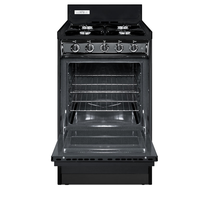 Cuisinière à gaz autoportante 20 po 2,46 pi. Cu.