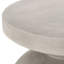 Table d'appoint légère en béton - Accessoire de couloir minimaliste et fonctionnel