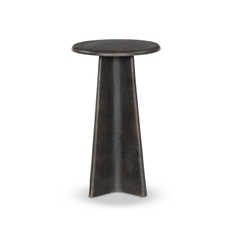 REMO End Table, Bronze