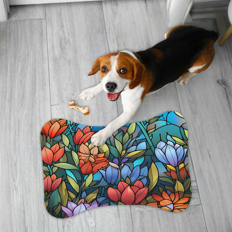 Tapis en forme d'os 1 pièce