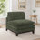 Fauteuil d'appoint sans accoudoirs Gary