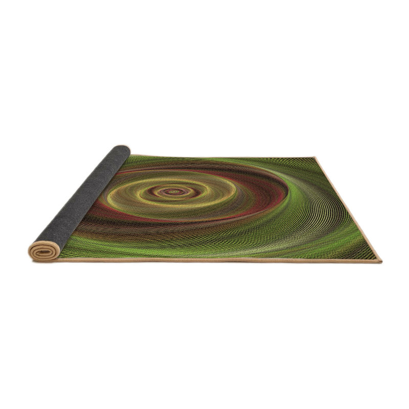 Abstract Indoor Rug, Square 4'