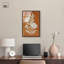 «Chrysanthemum II», reproduction d'art sur toile encadrée par Art Remedy, cadre blond, 16 x 24-421517415-421517436