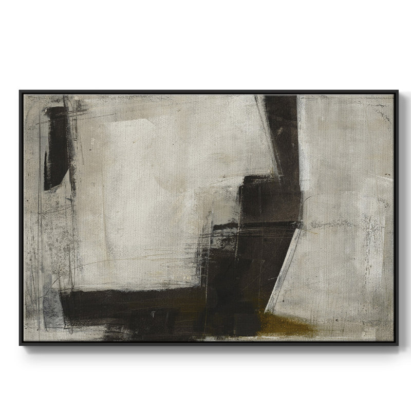 «Futur Nostalgie I», reproduction sur toile, Noir, H 25 po x l 37 po x P 2 po
