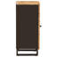 Solid Wood Rectangle Accent Cabinet
