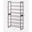 32-40 Pair Stackable Shoe Rack, with Adjustable Flat or Angled Shelves-833107155