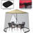 FORCLOVER Black Mesh Screen for Umbrella