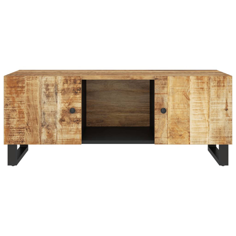 Brookstonval Sled Coffee Table with Storage, Beige