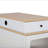 59.5" Kitchen Island with Extendable Dining Table, Kitchen Storage Table with Double-sided Storage, Kitchen Island with 2 Drawers, Power Outlet, Side Open Shelves, for Kitchen, Dining Room-1530623378-1530623391-1530623384