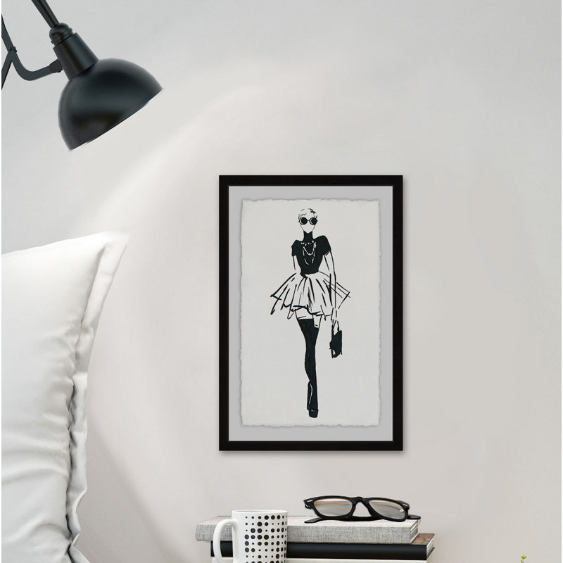 Strut 1 Piece Single Picture Frame Painting, 91cm H x 61cm W x 3.81cm D