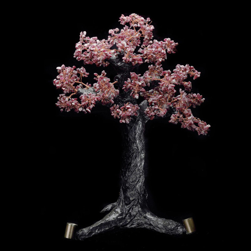Amethyst Tree with Light