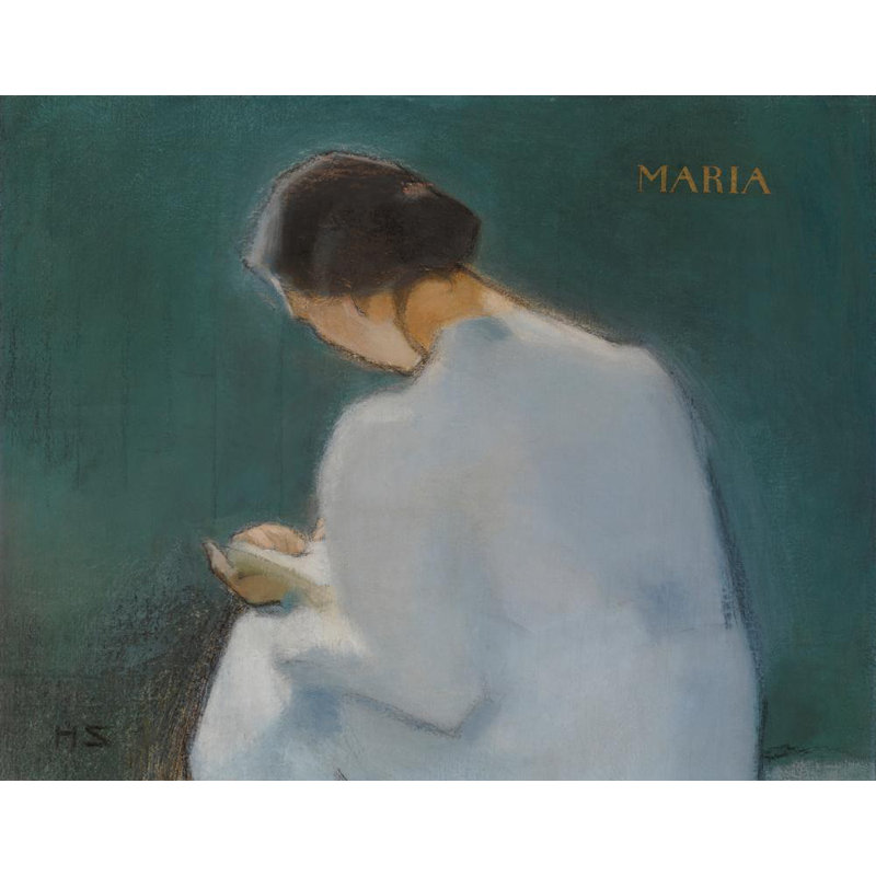 "Maria" par Helene Schjerfbeck - Art sur toile tendue avec châssis