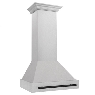 30" ZLINE Autograph Edition Fingerprint Resistant Stainless Steel Range Hood with Fingerprint Resistant Stainless Steel Shell