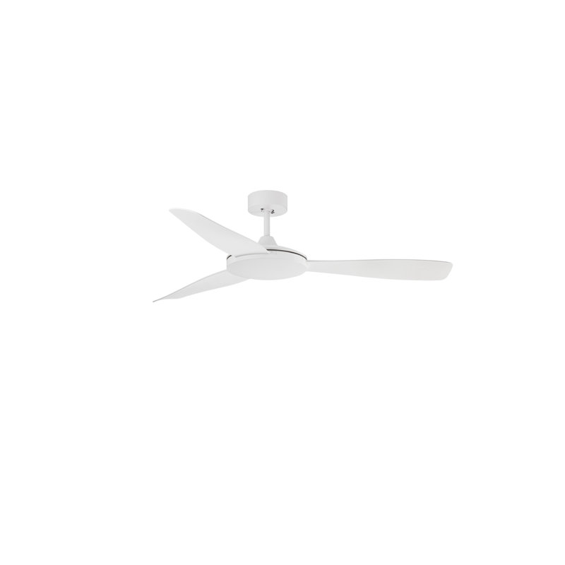 132cm Ceiling Fan, White, White