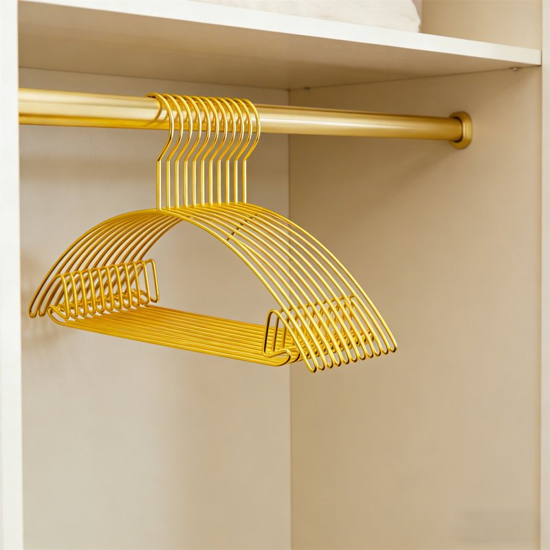 Paquet de 45 cintres No-Épaule-Bump Gold, 45
