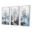 «Gray Tree Monicoloch Whispers Landscape», 3 pièces sur toile-495975168-495975179