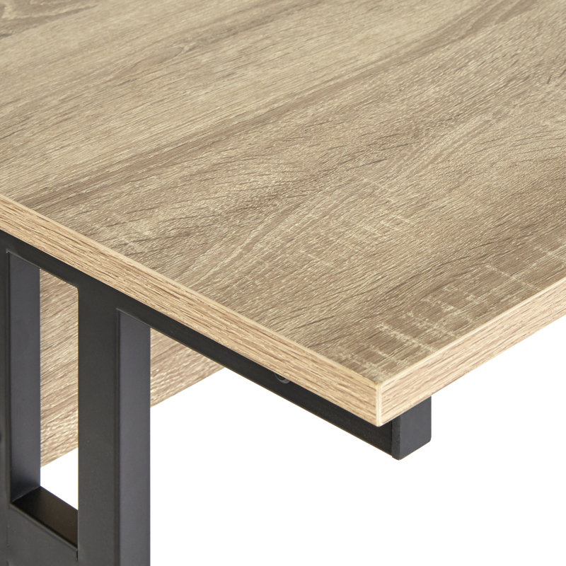 Bureau Mcauley, Naturel / Noir