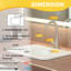 Herathena Single-Hole Single-handle Bathroom Faucet