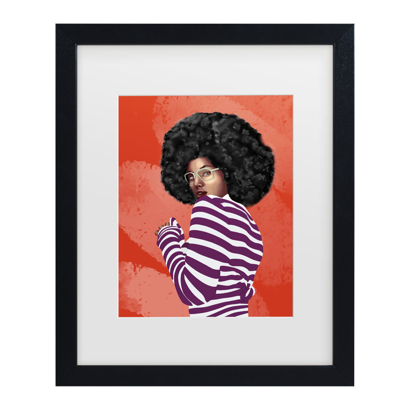 Art encadré Emel Tunaboylu Ratio, H 13 po x l 16 po, Cadre noir