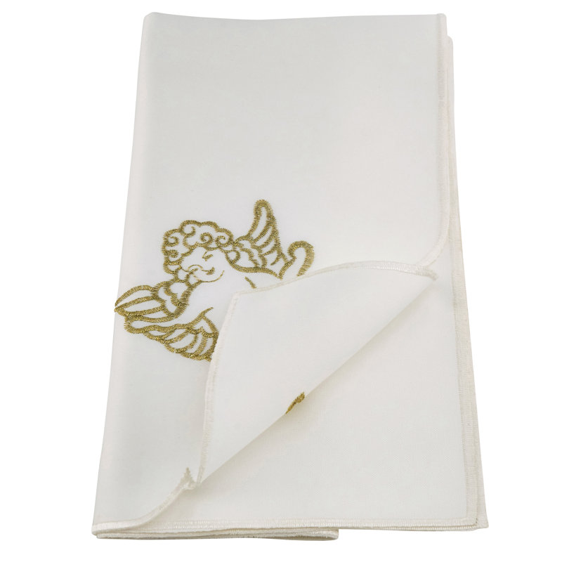 Serviette Sauter Cupid, Ivoire