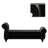 Elegant Stylish Velvet Upholstered Storage Bench with Solid Rubberwood Legs-1039681170