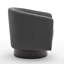 Bennett 72.1Cm Wide Swivel Barrel Chair-1223924374