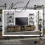 Meuble télé 2 tablettes Rustic Oak