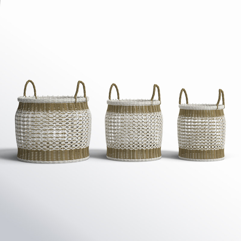 Bay Isle Home™ Plastic Decorative Basket, Brown