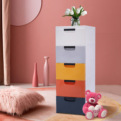 Patak 5-layer Plastic Drawer Storage Cabinet