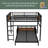 Metal Bunk Bed/Metal Loft Bed,Separable Bunk Beds,With Raised Security Fence-184640701-184640641