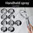 2-In-1 Shower Head With Handheld Combo, 2.5GPM Rainfall, 9 Spray Settings Hand Held Shower, With Hose-120076928