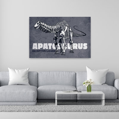 Apatosaurus Contemporary Lizard Art