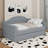 Twin Tufted Velvet Upholstered Daybed With Trundle-1214067485