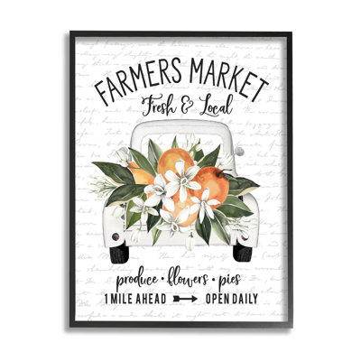 Farmers Market, fleur d'oranger