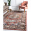 Tapis oriental terre cuite Vern-177493683-209116276
