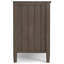 Table de chevet en bois massif avec tiroir Lev 24 "
