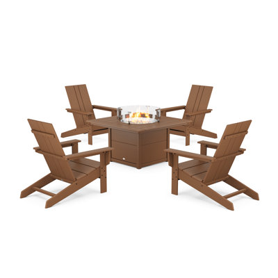 Outdoor Adirondack Chair With Table