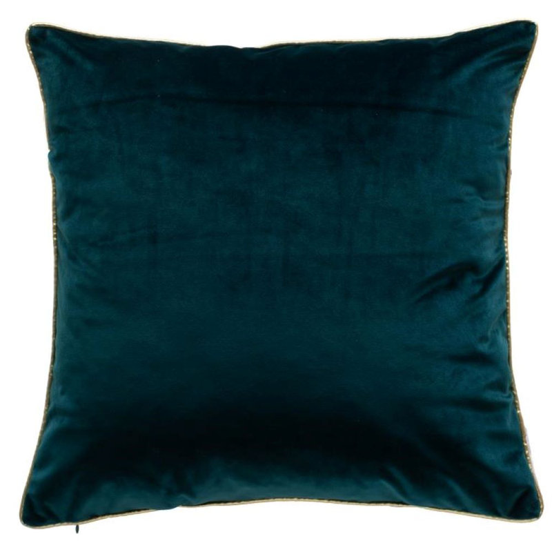 Coussin Cloud9 Design Noah, Bleu foncé / Doré