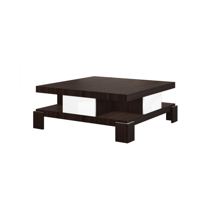 Vosburg Four Leg Coffee Table with Storage
