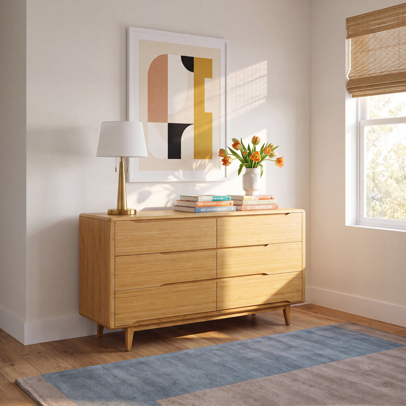 Lacey 64 " Double Dresser, Caramelized