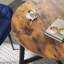Brillion Round Metal Base Dining Table-1187180116