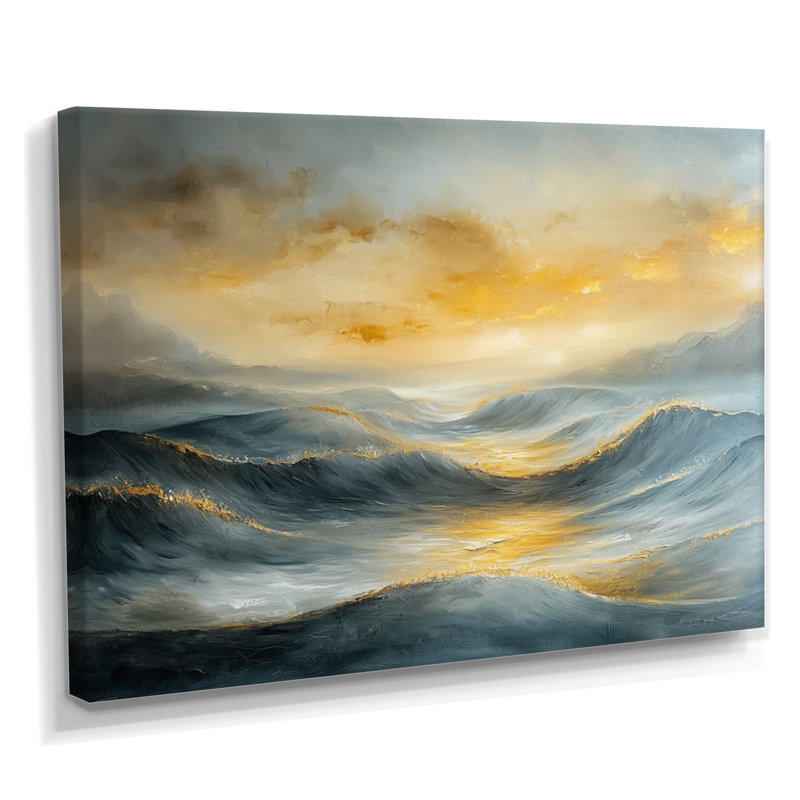 Harber - Coastal Canvas Art Print, H 12 po x l 20 po, Toile tendue, Ne s’applique pas